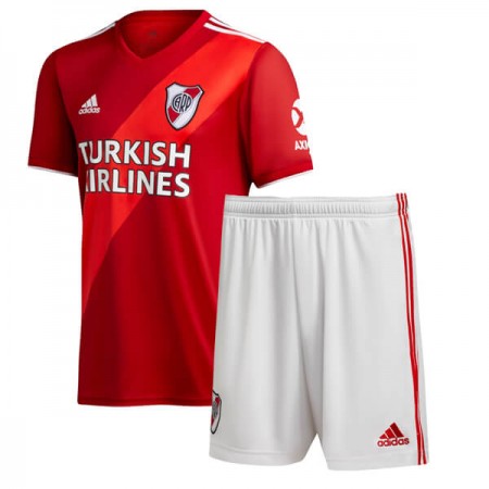 Fußballtrikots CA River Plate Kinder Auswärts Trikotsatz 2021-2022 